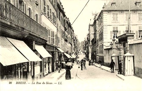 Brest.Rue de Siam