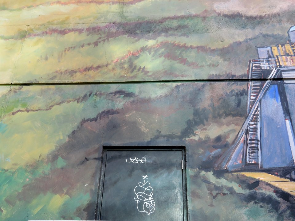 Art On The Back Door Of The Calgary Petroleum Club