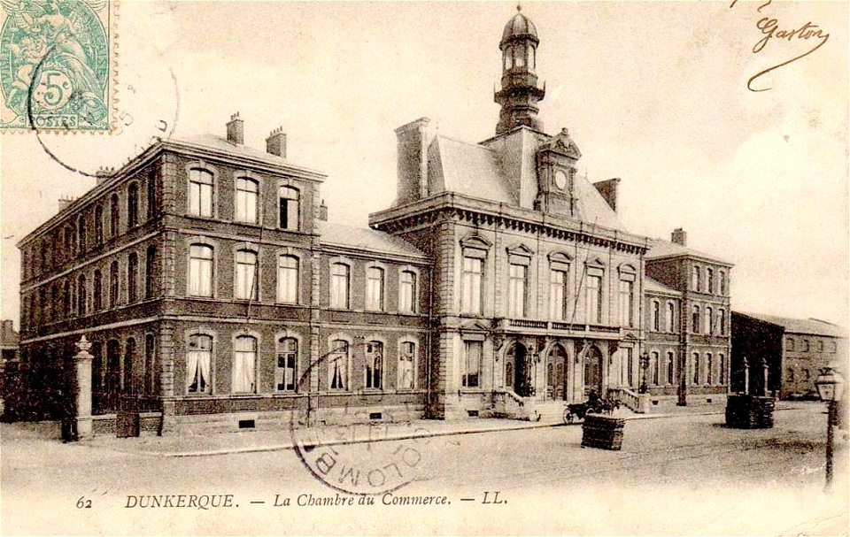 Dunkerque.Chambre de commerce vers 1905