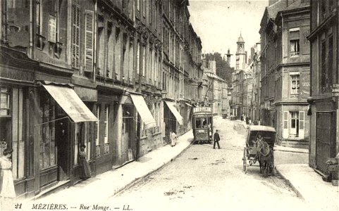 Charleville-Mezières.Rue Monge
