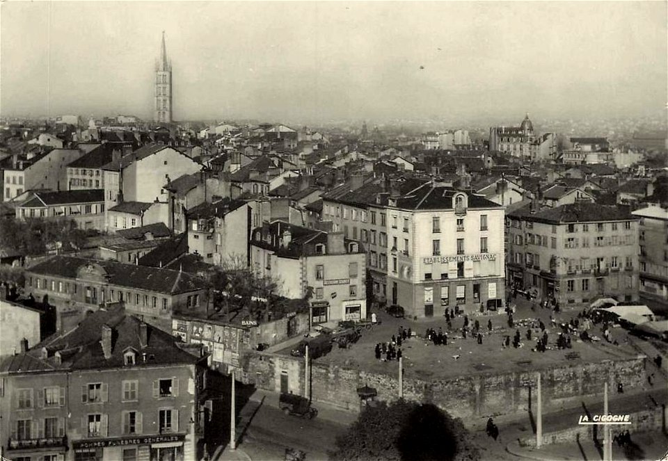 Limoges.Place de la Haute-Vienne