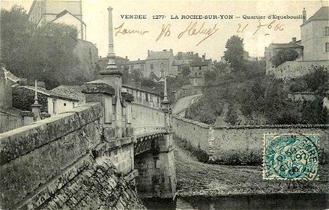 La Roche-sur-Yon.Quartier d'Equebouille