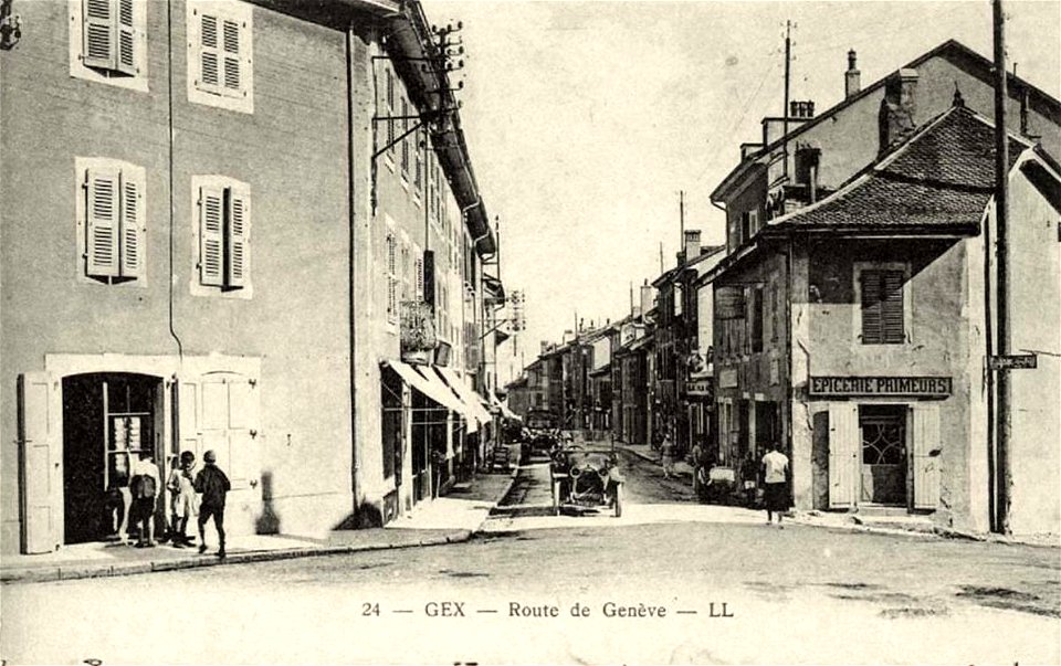Gex.Route de Genève