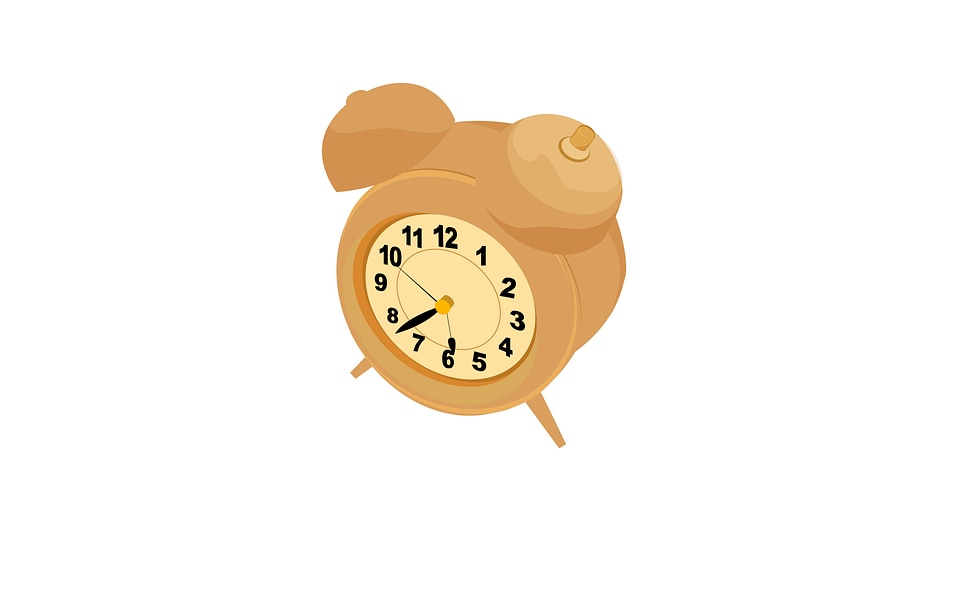 Old style alarm clock