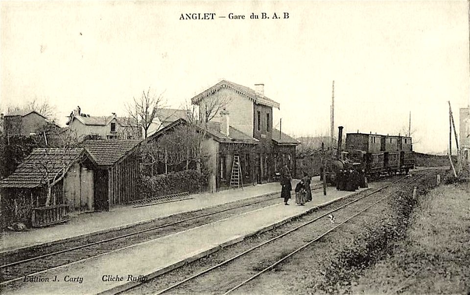 Anglet.Gare du Bayonne-Anglet-Biarritz