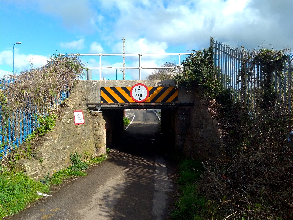 Very low bridge