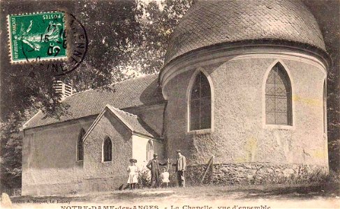 Clichy-sous-Bois.Chapelle Notre-Dame-des-Anges.Vue d'ensemble de la chapelle