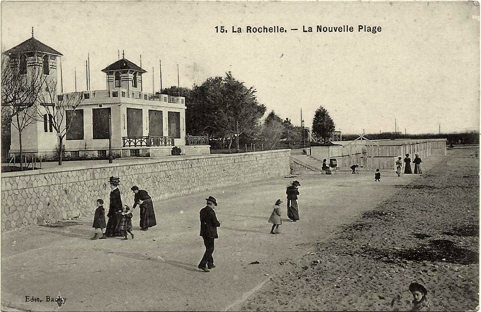 La Rochelle.La nouvelle plage