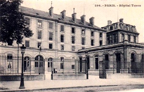 Paris.Hôpital Tenon.1909 photo