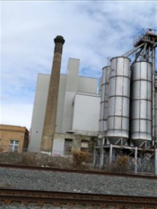 Abandoned Molson's Brewery Smokestack
