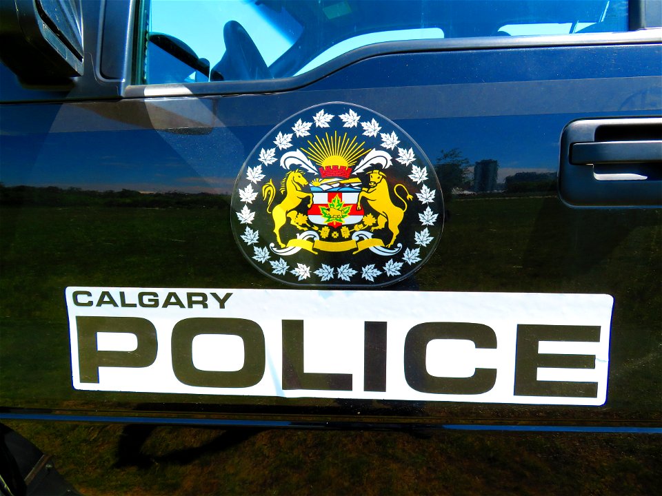 Calgary Police Service Pickup Truck