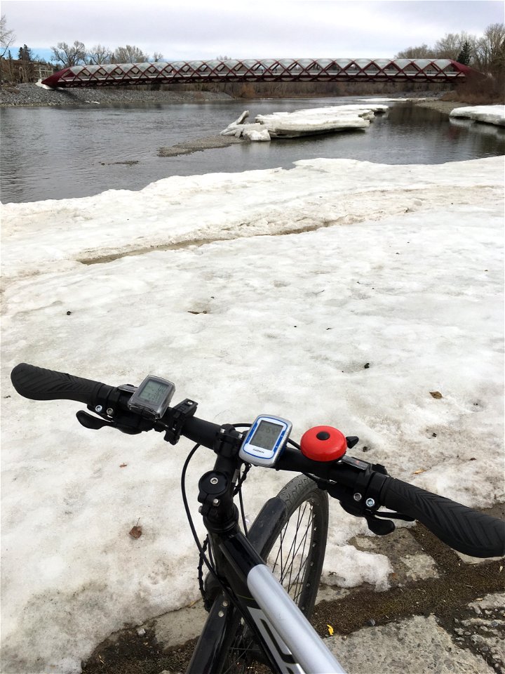 A peaceful Sunday morning ride in Calgary Canada