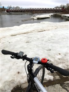 A peaceful Sunday morning ride in Calgary Canada