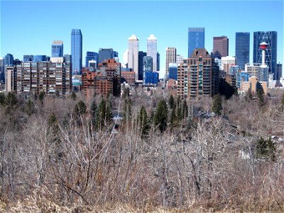 Calgary Canada on today's bike ride photo