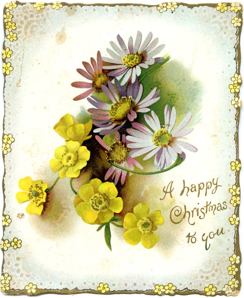 "A happy Christmas to you"  - Christmas card