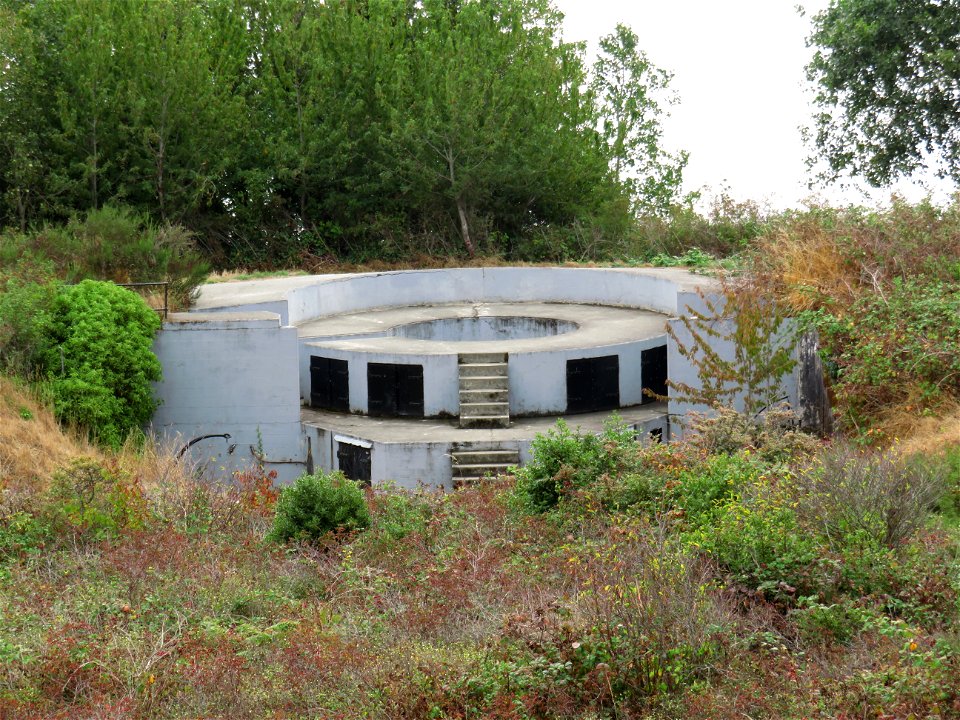 Old Military Installation at entrance to Victoria Harbour