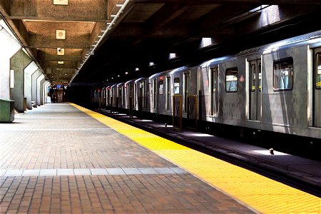 TTC Line1 TR At Eglinton West. photo