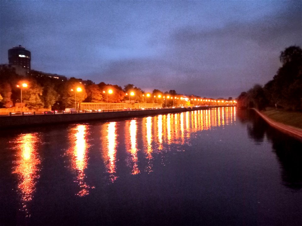 Night river