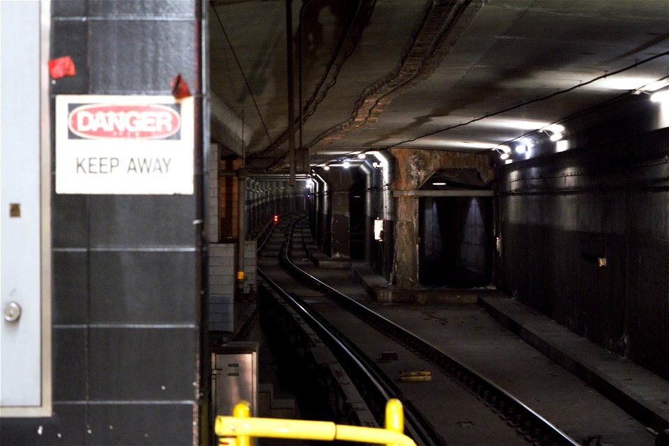 TTC Tunnel leaving Bay Lower.
