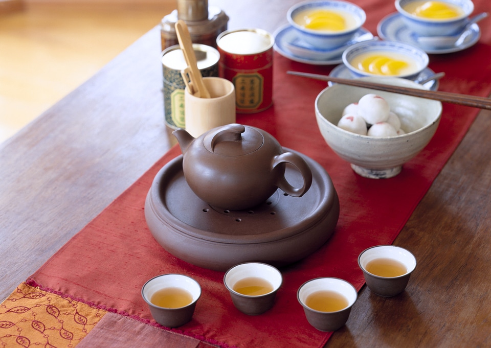 Chinese tea ceremony set