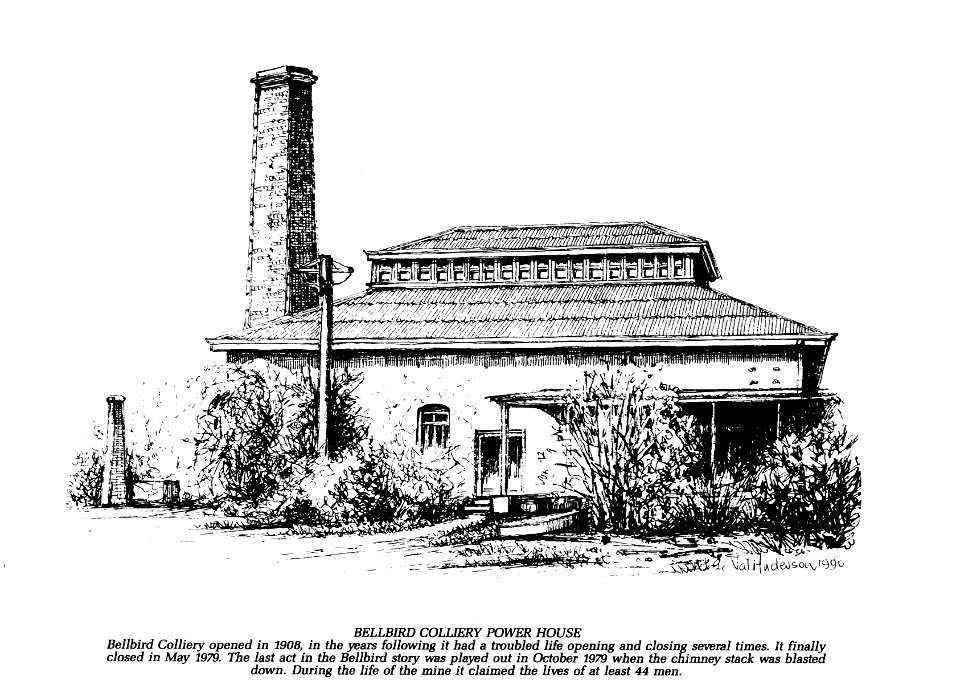 Bellbird Colliery power house, [n.d.]