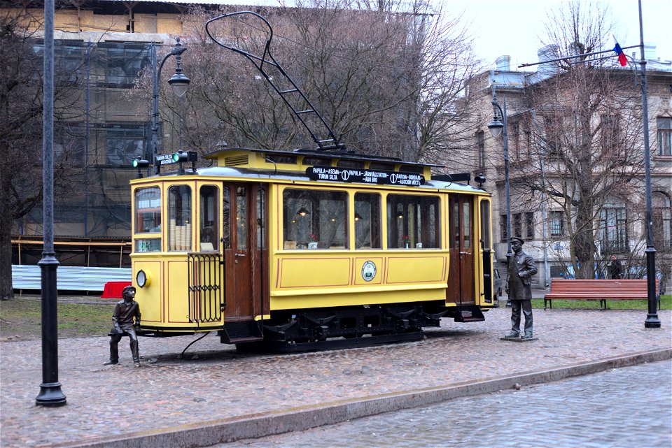 A train cafe, Vyborg
