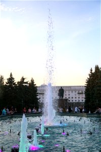 Singing fountain photo