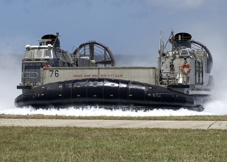 A Landing Craft Air Cushion