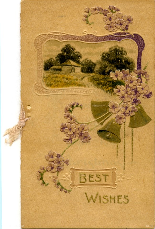 "Best wishes" - Christmas and New Year card