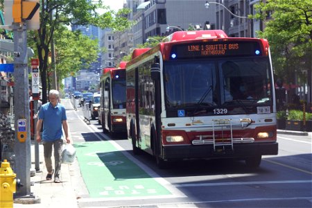 TTC Line1 Orion7NG busses.