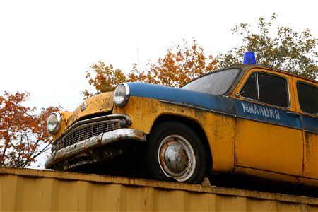 Soviet militia vehicle
