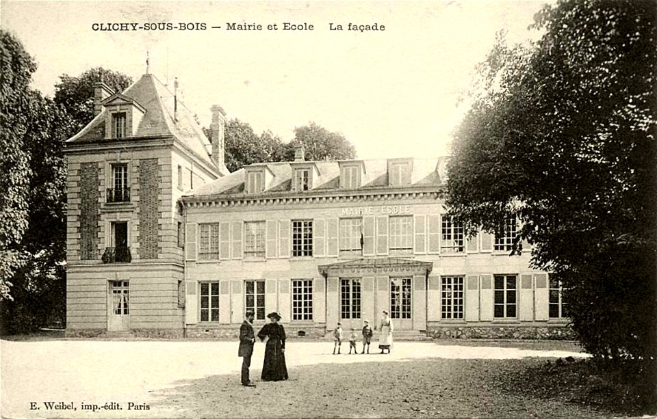 Clichy-sous-Bois.Nouvelle mairie et école