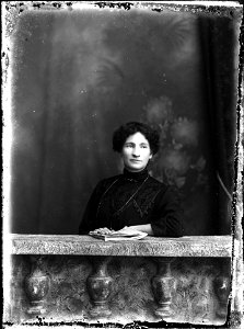 A lady, [n.d.]