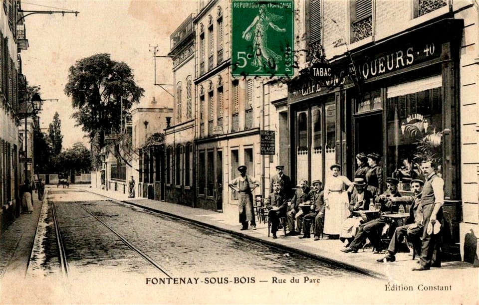 Fontenay-sous-Bois.Rue du Parc