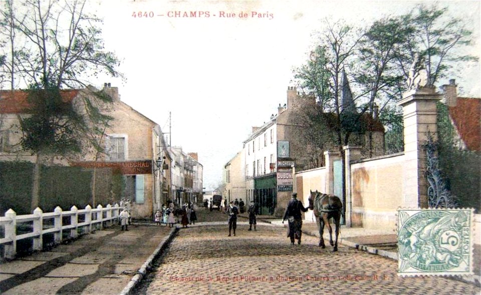Champs-sur-Marne.la-rue-paris-1907