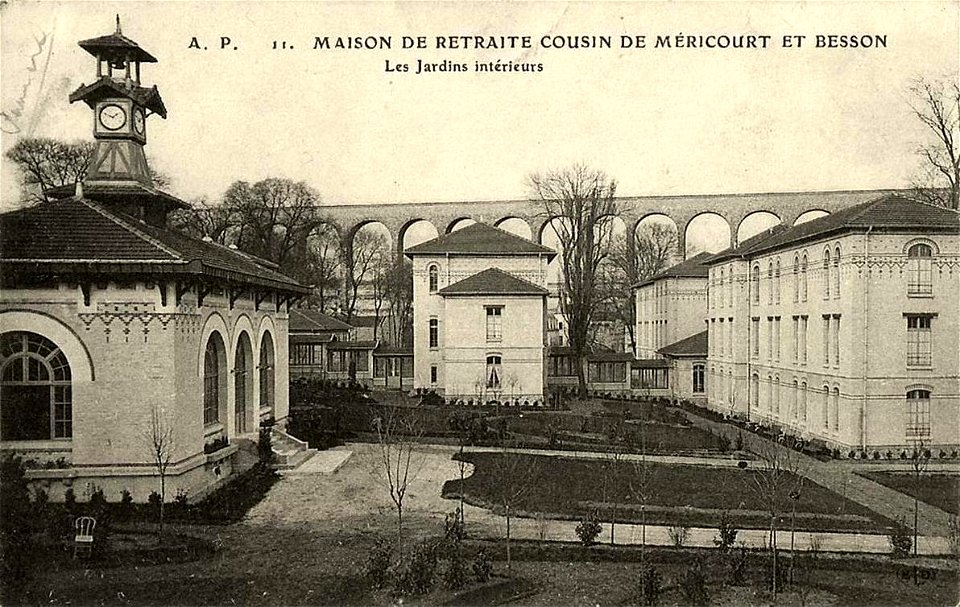 Cachan.Maison de retraite Cousin de Méricourt et Besson