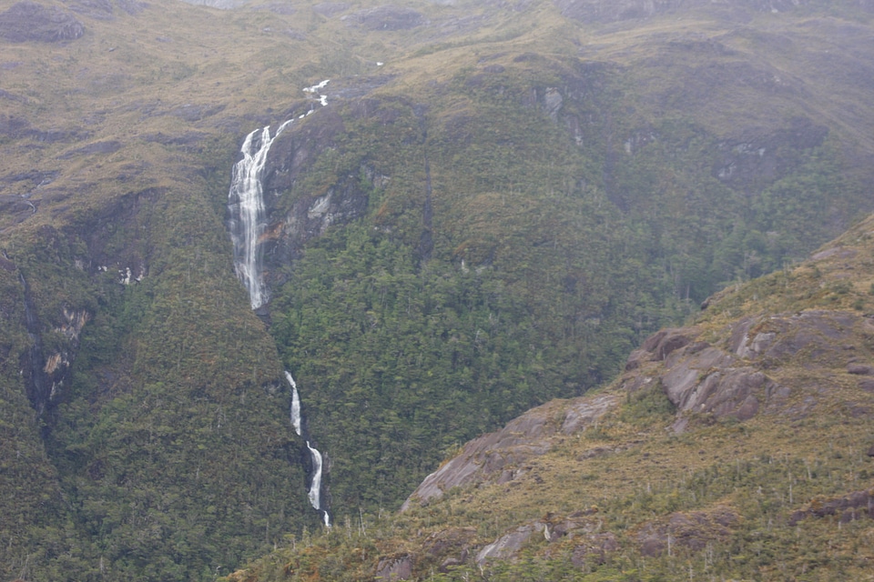 chilean fjord on a cruise