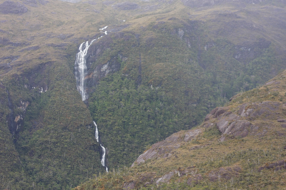 chilean fjord on a cruise photo