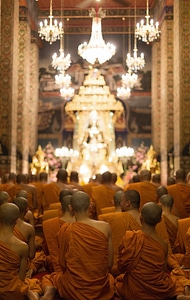 Thailand bangkok prayer photo