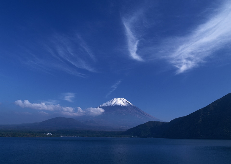 Mt Fuji view from the lake