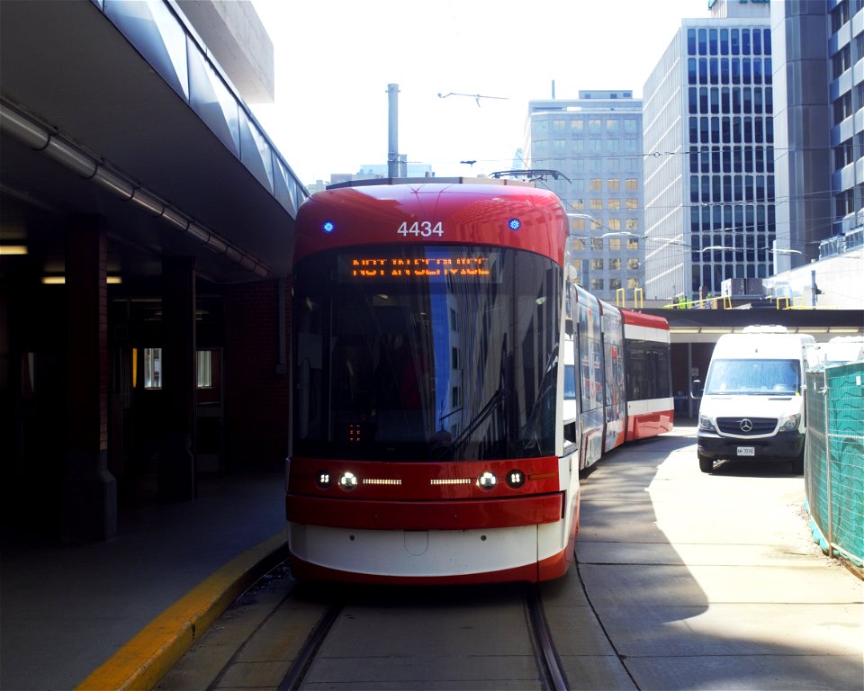 TTC 512 Streetcar 4434 at St.Clair.