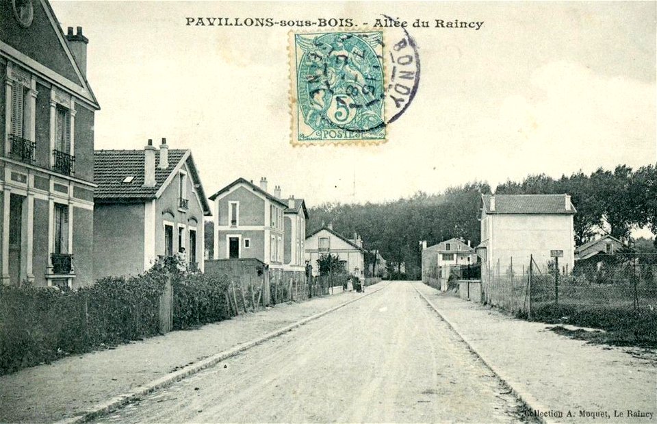 Pavillons-sous-Bois.Allée du Raincy