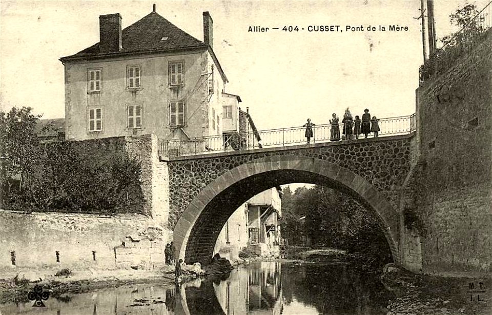 Cusset.Pont de la Mère