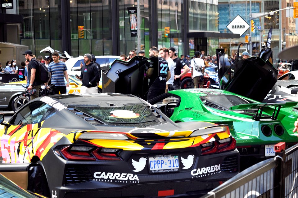 Gumball 3000 outside of Bay.
