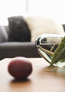 Fruit on table photo