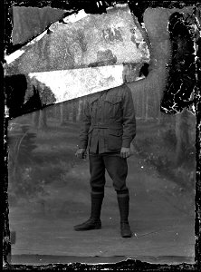 Australian soldier, [n.d.] photo