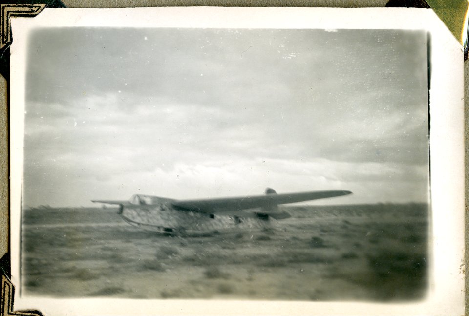Luftwaffe DFS 230 assault glider, North Africa during World War 2.