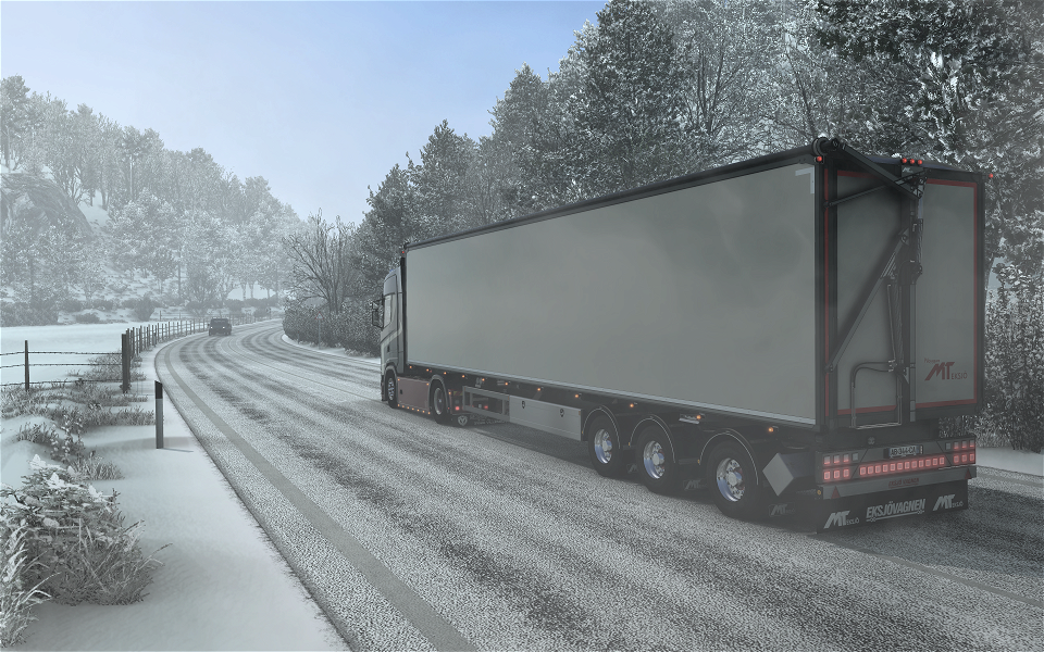 Snow storm in Italia