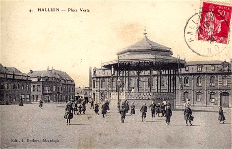 Halluin.Place verte