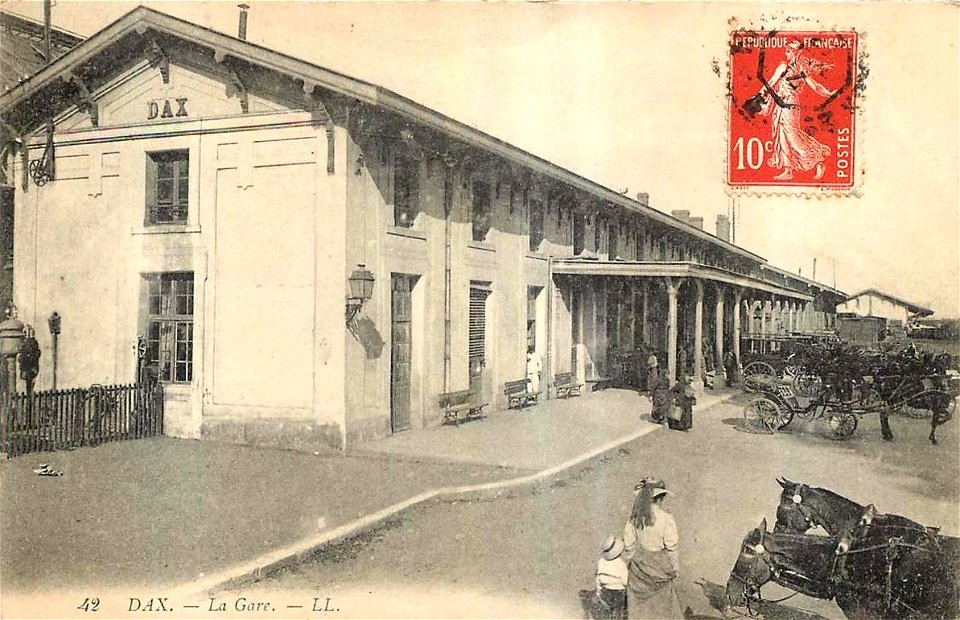 Dax.Gare, chevaux